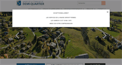 Desktop Screenshot of demi-quartier.fr